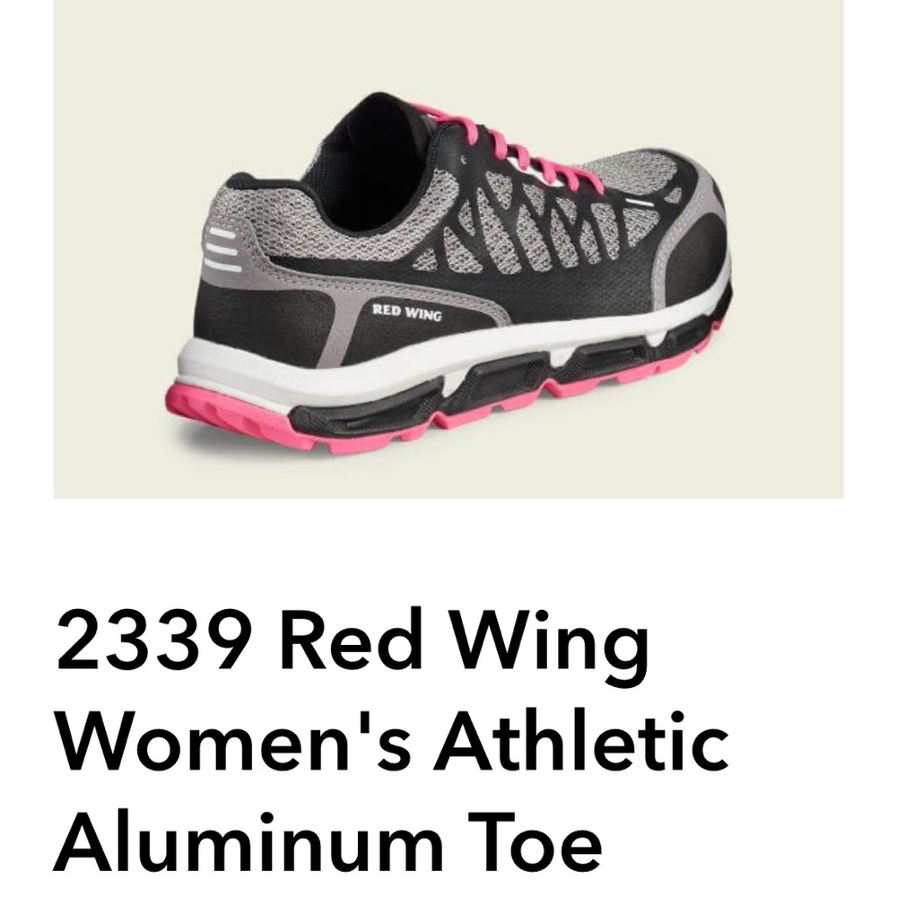 Red Wing Women's Athletic Aluminum Toe Shoes - Picture 2 of 12